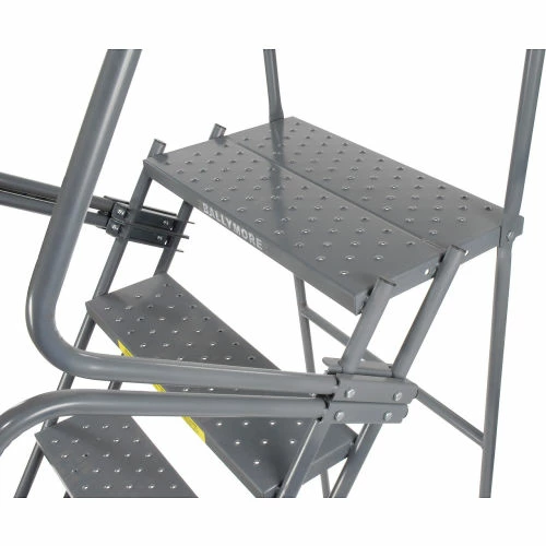 Ballymore Perforated 24"W 8 Step Steel Rolling Ladder 14"D Top Step - FS083214P 16 Ballymore Perforated 24"W 8 Step Steel Rolling Ladder 14"D Top Step - FS083214P - Image 14