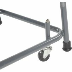 Ballymore Perforated 16"W 3 Step Steel Rolling Ladder 21"D Top Step - H31820P -Ladders Sales Store Bally Spring Detail 01 2