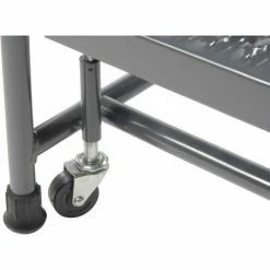 Ballymore Perforated 16"W 3 Step Steel Rolling Ladder 21"D Top Step - H31820P -Ladders Sales Store Bally Spring Detail 04 2