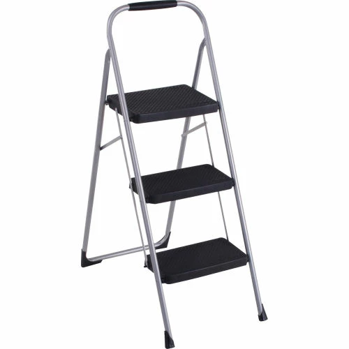 Cosco® Steel 3 Step Stool Ladder with Rubber Hand Grip, Type III 7 Cosco® Steel 3 Step Stool Ladder with Rubber Hand Grip, Type III - Image 5