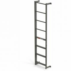 EGA Products EGA Steel Side Step Dock Ladder, 4 Step Gray - MDS4