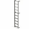 EGA Products EGA Steel Side Step Dock Ladder, 6 Step Gray - MDS6