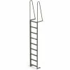 EGA Products EGA Steel Walk Through Dock Ladder, 9 Step, Gray - MDT9 -Ladders Sales Store E9A DT9