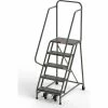 EGA Products EGA Steel Industrial Rolling Ladder 5-Step, 16" Wide Perforated, Gray, 450 lb. Cap. - L007 1 EGA Products EGA Steel Industrial Rolling Ladder 5-Step, 16" Wide Perforated, Gray, 450 lb. Cap. - L007 -Ladders Sales Store EGA B2144617