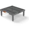 EGA Products EGA Steel 1-Step Platform, 24" x 24", 9"-14" Adjustable Height, 500 lb. Cap. - AHW-H-2424 -Ladders Sales Store EGA B2264841