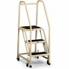 EGA Products EGA Office Ladder 3-Step Rubber Surface, Almond 450Lb. Capacity - F005 1 EGA Products EGA Office Ladder 3-Step Rubber Surface, Almond 450Lb. Capacity - F005 -Ladders Sales Store EGA F005