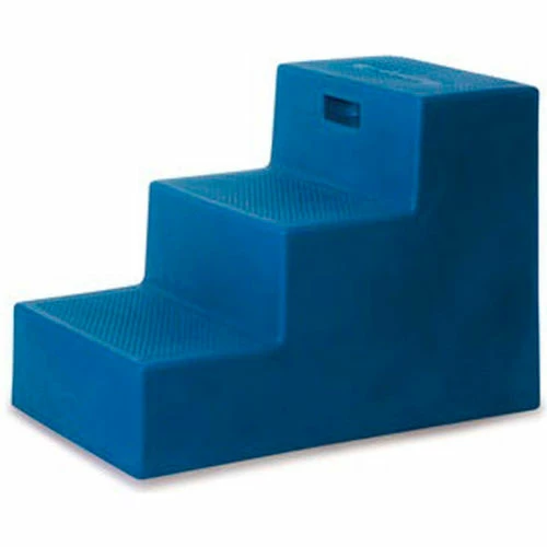 High Country Plastics 3-Step Mounting Step, Blue, 22-1/2"H 3 High Country Plastics 3-Step Mounting Step, Blue, 22-1/2"H