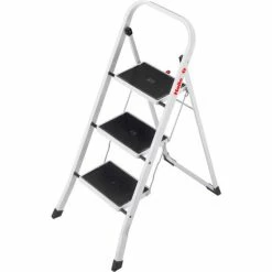 Hailo K20 3 Step Step Steel Step Stool - 4397-901 -Ladders Sales Store HLI 4397 901