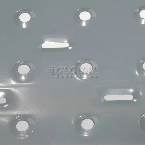 Tri-Arc 2 Step Steel 16"W Step Tilt And Roll Ladder - Perforated Tread - KDTF102166 9 Tri-Arc 2 Step Steel 16"W Step Tilt And Roll Ladder - Perforated Tread - KDTF102166 - Image 7