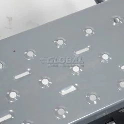 Tri-Arc Perforated 16"W 4 Step Steel Rolling Ladder 10"D Top Step - KDSR104166 30 Tri-Arc Perforated 16"W 4 Step Steel Rolling Ladder 10"D Top Step - KDSR104166 -Ladders Sales Store Img0195 10