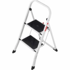 Hailo K20 2 Step Steel Step Stool - 4396-901