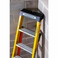 Werner Fiberglass Leansafe X3 Dual Purpose Leaning Ladder - LDP7306 -Ladders Sales Store LDP7306 09