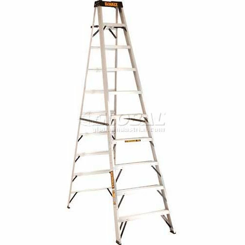 DeWalt 10' Type 1A Aluminum Step Ladder - DXL2010-10 3 DeWalt 10' Type 1A Aluminum Step Ladder - DXL2010-10