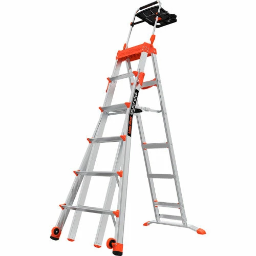 Little Giant® Type 1A Select Step 10' Aluminum Ladder W/ Air Deck - 15109-001 9 Little Giant® Type 1A Select Step 10' Aluminum Ladder W/ Air Deck - 15109-001 - Image 7