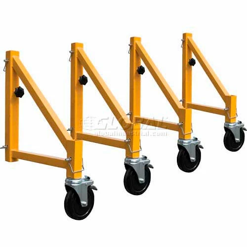 Metaltech Outriggers w/ Casters for Steel Maxi Scaffold - 4 Pack - I-CIS04 3 Metaltech Outriggers w/ Casters for Steel Maxi Scaffold - 4 Pack - I-CIS04