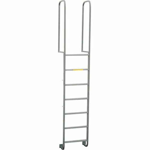 P.W. Platforms 7 Step Steel Dock Ladder, Walk Thru, 22"W x 78"H - DLWT-27 3 P.W. Platforms 7 Step Steel Dock Ladder, Walk Thru, 22"W x 78"H - DLWT-27