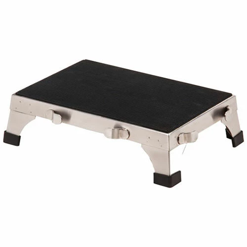 Clinton Industries Clinton SS-190 Stainless Steel Stacking Step Stool, 18"W x 12"D x 5-1/4"H 3 Clinton Industries Clinton SS-190 Stainless Steel Stacking Step Stool, 18"W x 12"D x 5-1/4"H