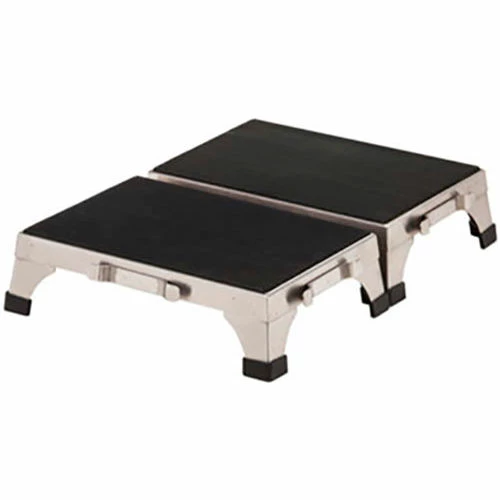 Clinton Industries Clinton SS-190 Stainless Steel Stacking Step Stool, 18"W x 12"D x 5-1/4"H 4 Clinton Industries Clinton SS-190 Stainless Steel Stacking Step Stool, 18"W x 12"D x 5-1/4"H - Image 2