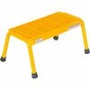 Vestil Aluminum Yellow Step Stand - 1 Step Welded - SSA-1-Y 2 Vestil Aluminum Yellow Step Stand - 1 Step Welded - SSA-1-Y -Ladders Sales Store SSA 1 Y A