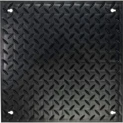 Wearwell® FOUNDATION Diamond-Plate Tiles 18"L x 18"W, Case of 4