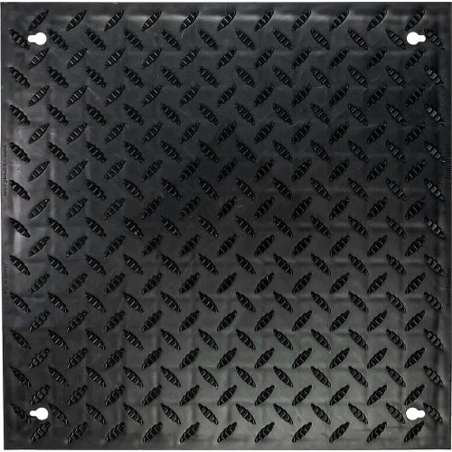 Wearwell® FOUNDATION Diamond-Plate Tiles 18"L x 18"W 3 Wearwell® FOUNDATION Diamond-Plate Tiles 18"L x 18"W