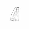 Tri-Arc 42"H CAL-OSHA Handrail Kit - 5 To 9 Step, Yellow - GRCAL0509-Y 2 Tri-Arc 42"H CAL-OSHA Handrail Kit - 5 To 9 Step, Yellow - GRCAL0509-Y -Ladders Sales Store TRC GRCAL0509 Y