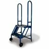 Tri-Arc 2 Step Folding Rolling Ladder Stand - Perforated Tread - KDMF102166 2 Tri-Arc 2 Step Folding Rolling Ladder Stand - Perforated Tread - KDMF102166 -Ladders Sales Store TRC KDMF102166