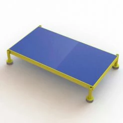 Tri-Arc 36 X 19 Inch Adjustable Height Steel Work Platform, 5"H To 8"H - MCOS36195