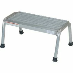 Vestil Aluminum Step Stand - 1 Step Welded - SSA-1 7 Vestil Aluminum Step Stand - 1 Step Welded - SSA-1 -Ladders Sales Store VEI SSA 1
