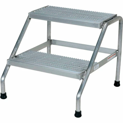 Vestil Aluminum Step Stand - 2 Step - Welded - SSA-2 9 Vestil Aluminum Step Stand - 2 Step - Welded - SSA-2 - Image 7