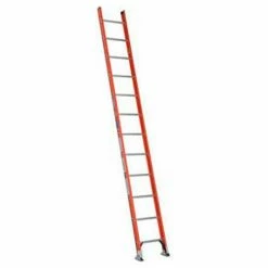 Werner 12' Type 1A Fiberglass D-Rung Straight Ladder D6212-1