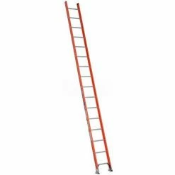 Werner 16' Type 1A Fiberglass D-Rung Straight Ladder D6216-1