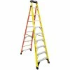 Werner 10' Fiberglass Leansafe Ladder w/ Plastic Tool Tray, 375 lb. Capacity - L7310 -Ladders Sales Store WER L7310