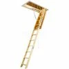 Werner 10' Ceiling Wood Attic Ladder - 25"W x 54"L W2510